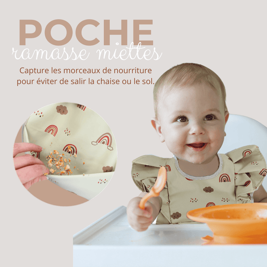 Bavoirs avec ou sans manches : lequel choisir pour la diversification alimentaire ?