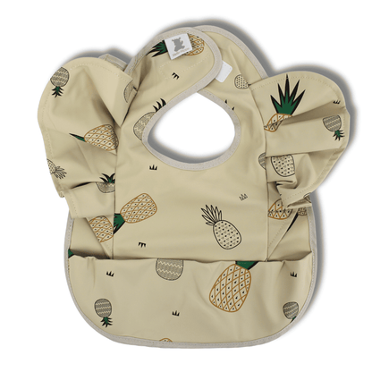 Bavoir Froufrou imperméable avec poche récupératrice