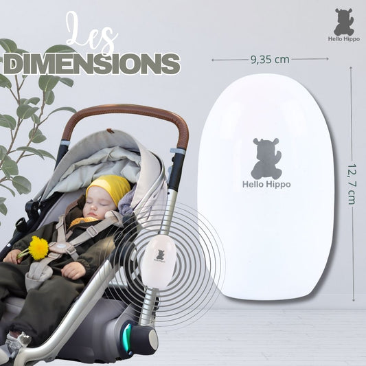 Baby Rocker | Berceur Automatique Silencieux et Compact pour Poussette